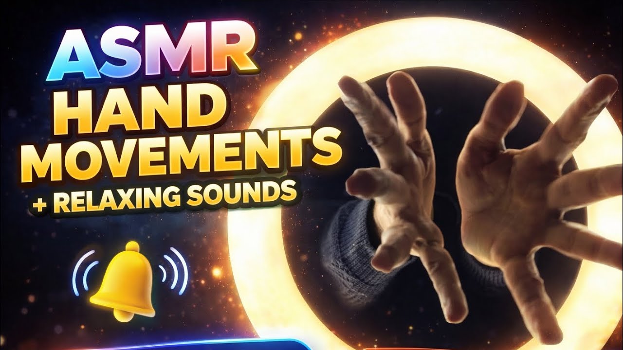 ASMR Hand Movements ✋✨ Deep Relaxation & Tingles (No Talking)