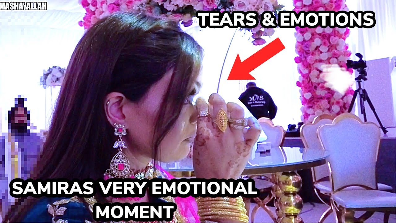 SAMIRAS VERY EMOTIONAL MOMENT AT THE WEDDING 😔❤️