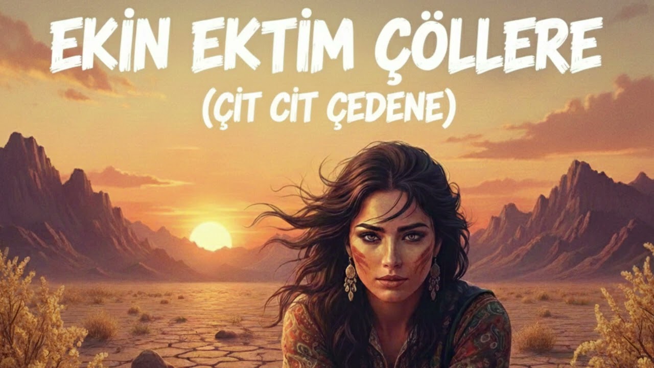 Ekin Ektim Çöllere (Çıt Çıt Çedene) – Anatolian Rock Versiyonu | 90’lar AI Cover