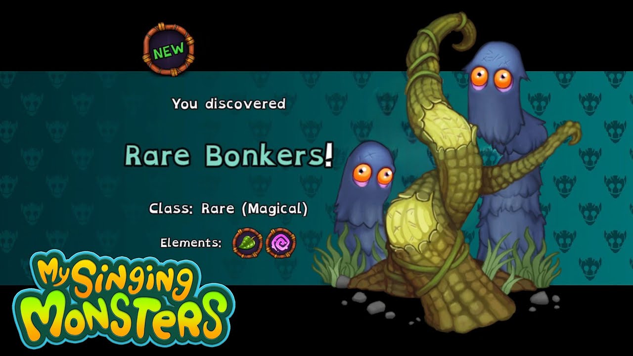 How to get Rare Bonkers - Psychic Island (My Singing Monsters 4.1.4) MSM