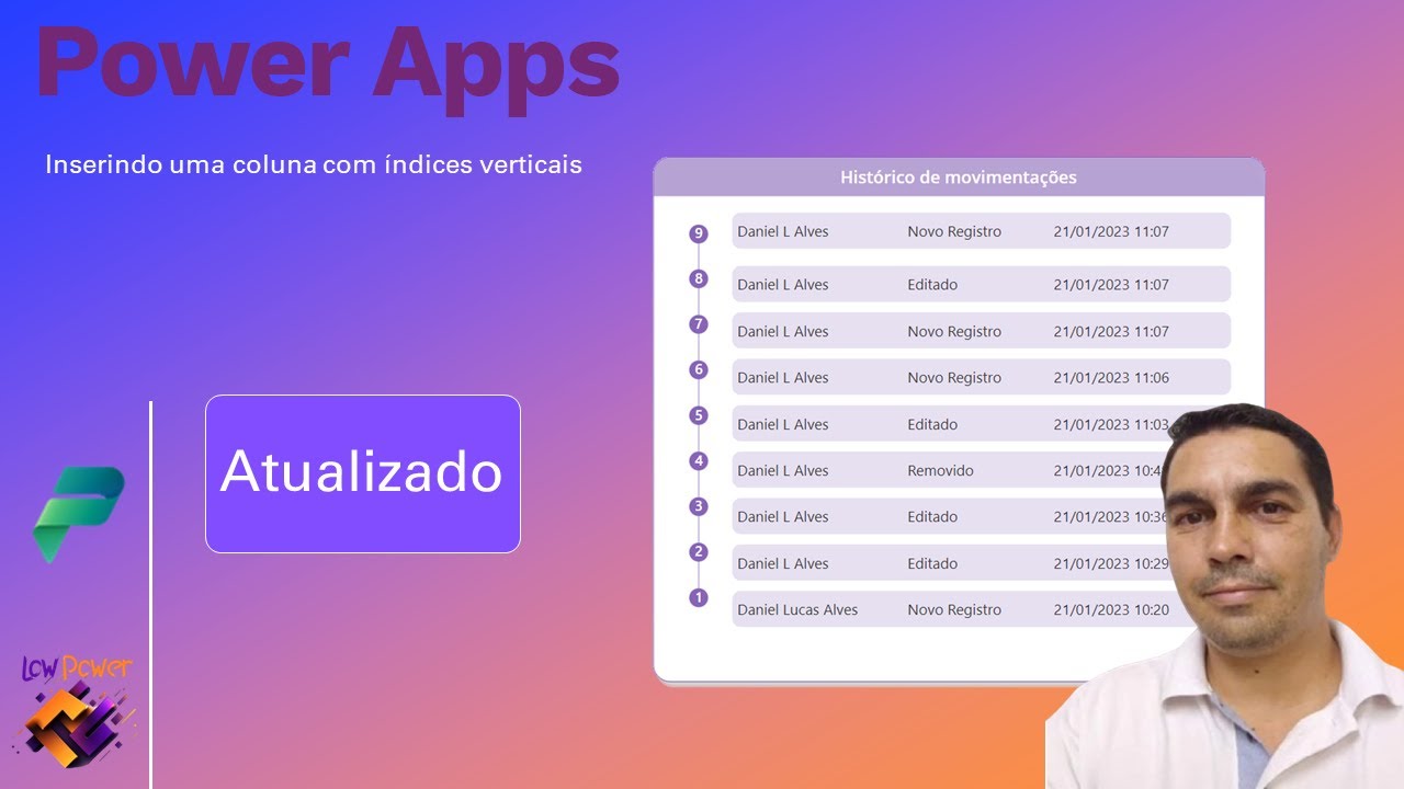 [PowerApps] - Galeria com indice vertical atualizado