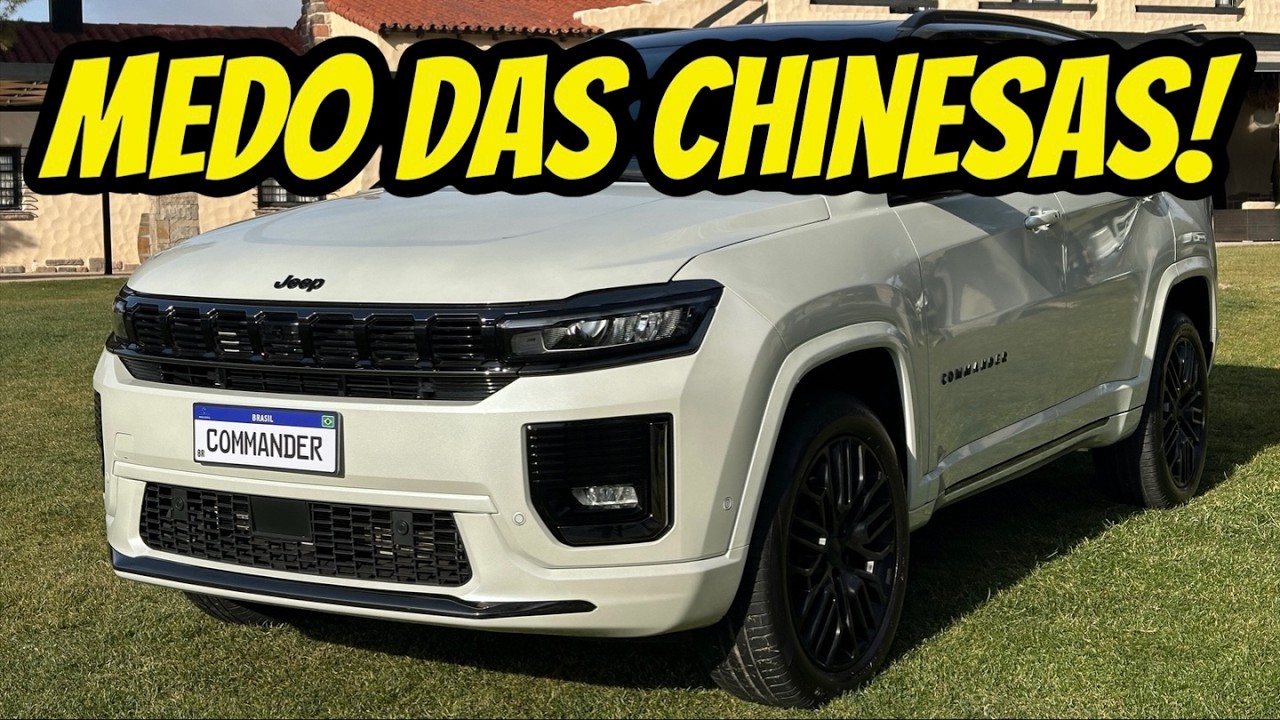 Novo Jeep Commander 2025 - MAIS BARATO! Preços e versões!