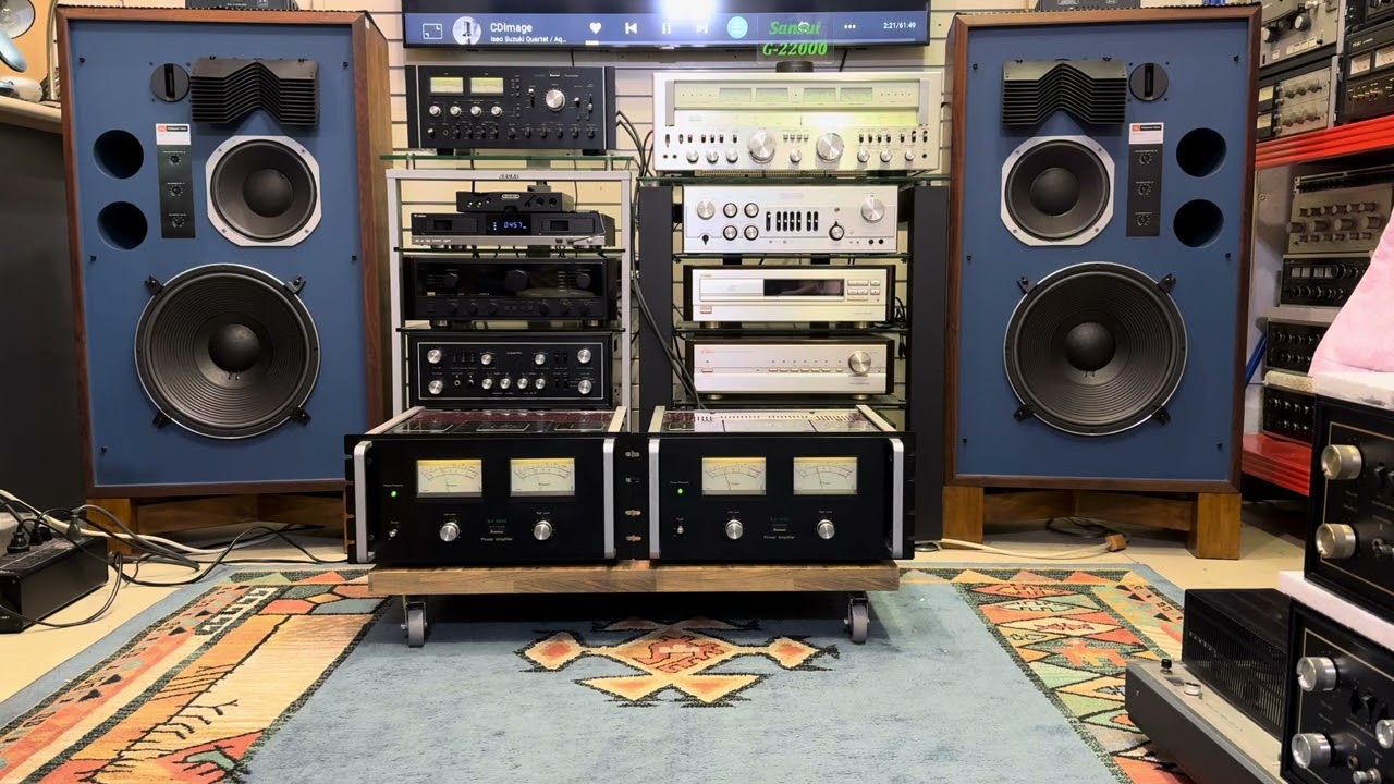 JBL-4344 & Sansui CA-3000 & BA-5000