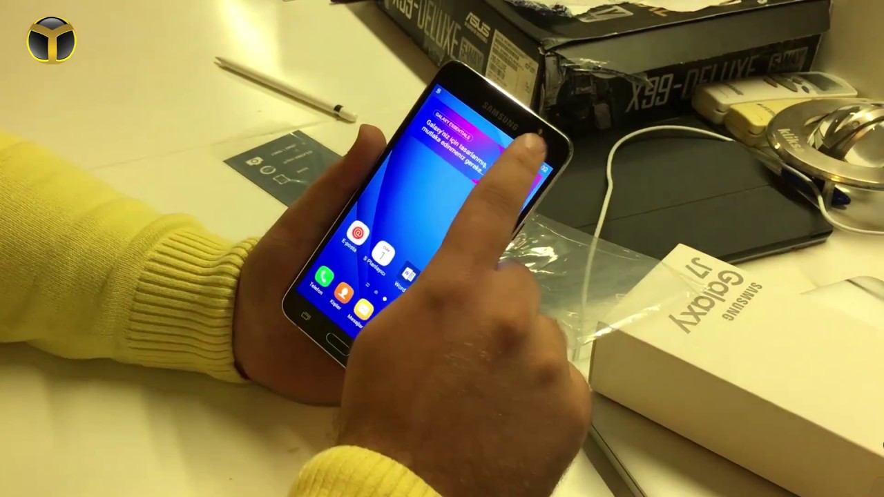 Galaxy J7 2016 SM-710FQ kutusundan çıkıyor
