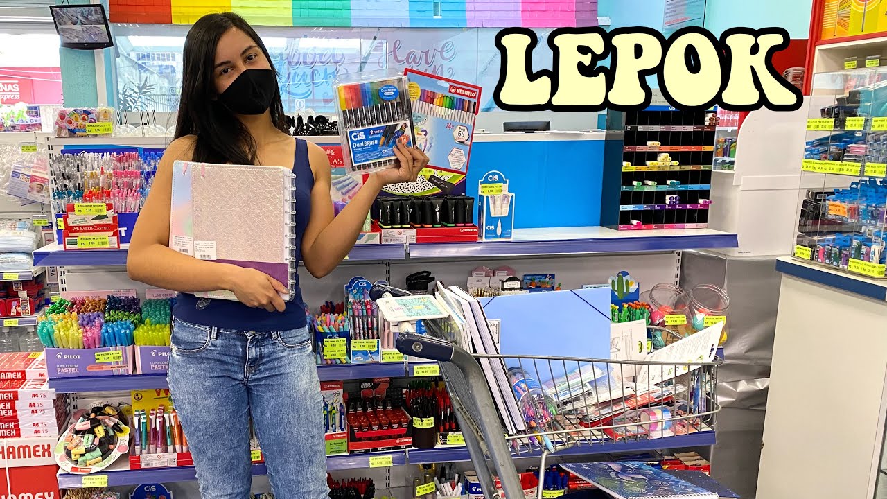 Escolhendo meu material escolar dos sonhos completo 2021 (lepok)