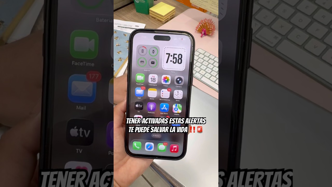 TENER ACTIVADAS ESTAS ALERTAS TE PUEDE SALVAR LA VIDA ‼️🚨| #Shorts