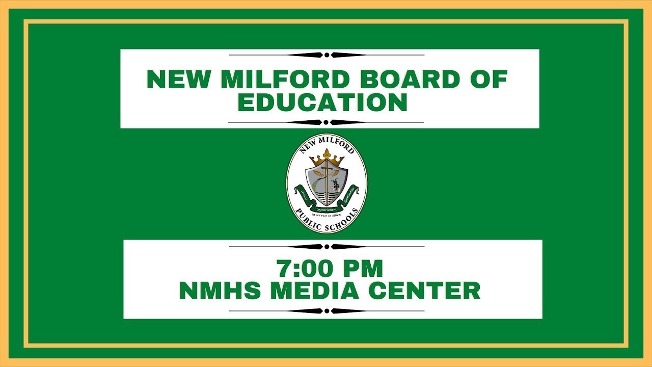 11/14/2023 New Milford Board of Education Meeting