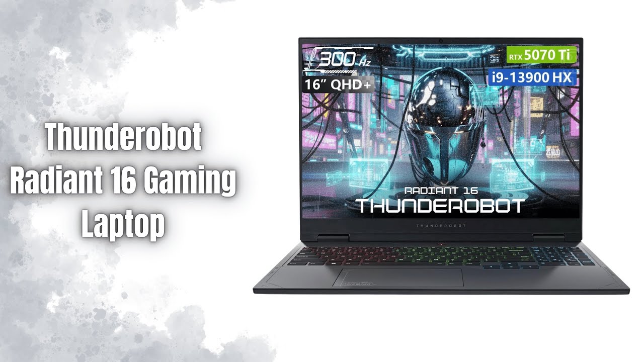 Обзор Thunderobot Radiant 16 | RTX 5070 Ti + i9-13900HX = Невероятная производительность!