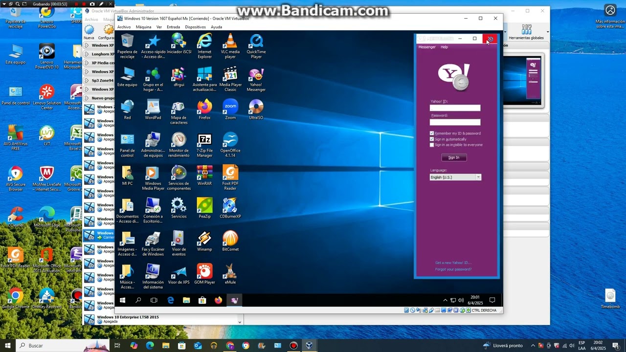 Windows 10 Home Single Language 1607 Agosto 2016 Spanish Mx Version en virtual machine parte 1