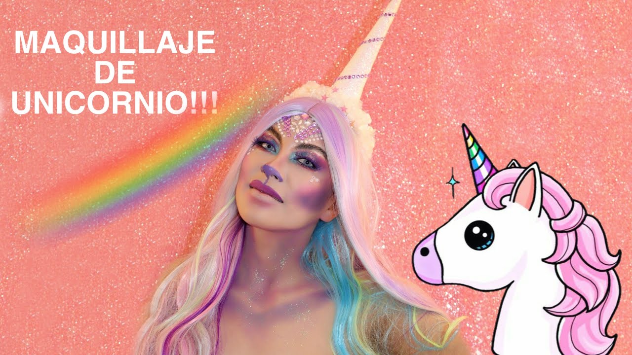 MAQUILLAJE DE UNICORNIO