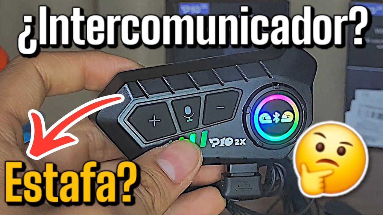 👉 NO LO COMPRES sin ver esto ⚠️ Intercomunicador YP10 2X Bluetooth para casco de moto - 2025
