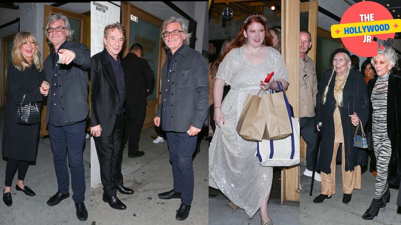 MARTIN SHORT CELEBRATES DAUGHTER KATHERINE'S 40TH BIRTHDAY AT GRAND MASTER RECORDERS IN HOLLYWOOD,CA
