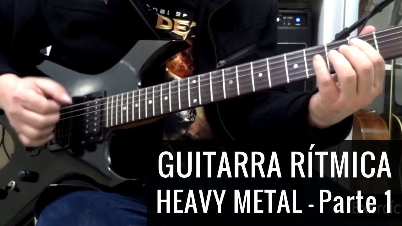 Guitarra Rítmica Heavy Metal - Parte 1 + e-book grátis