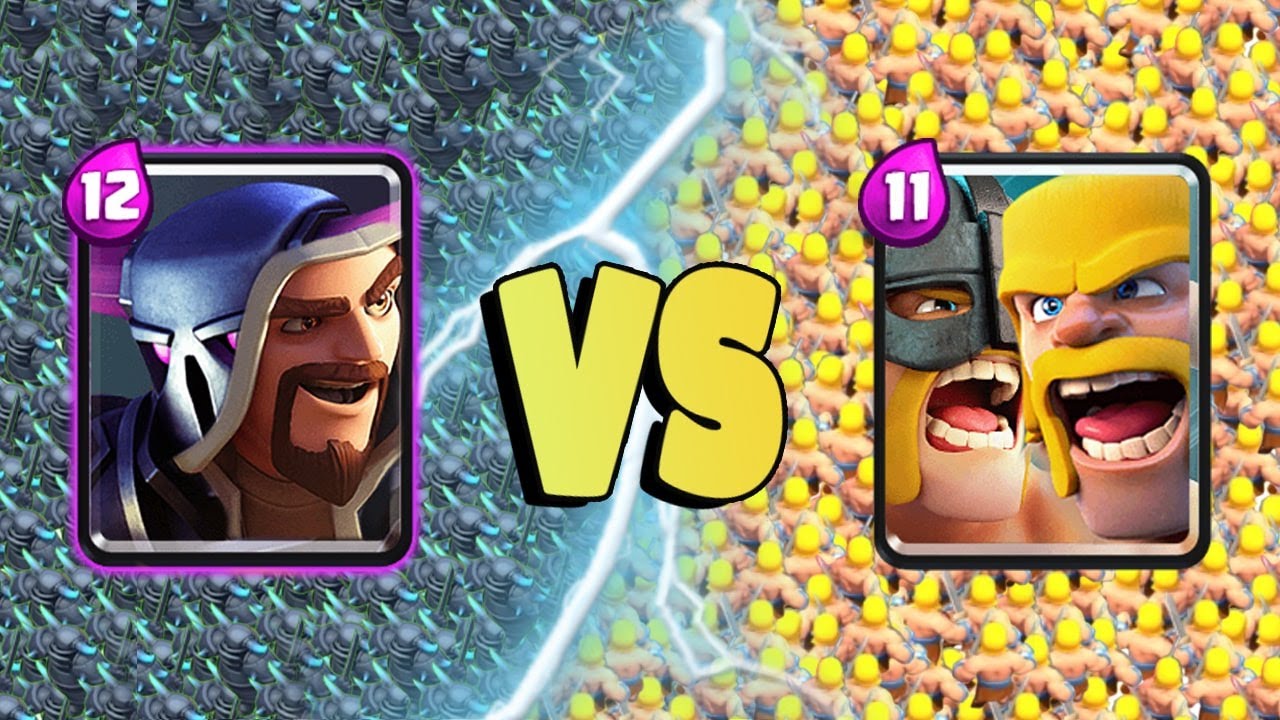 PEKKA + WIZARD Vs BARBARIANS + ELITE BARBARIANS | 2v2