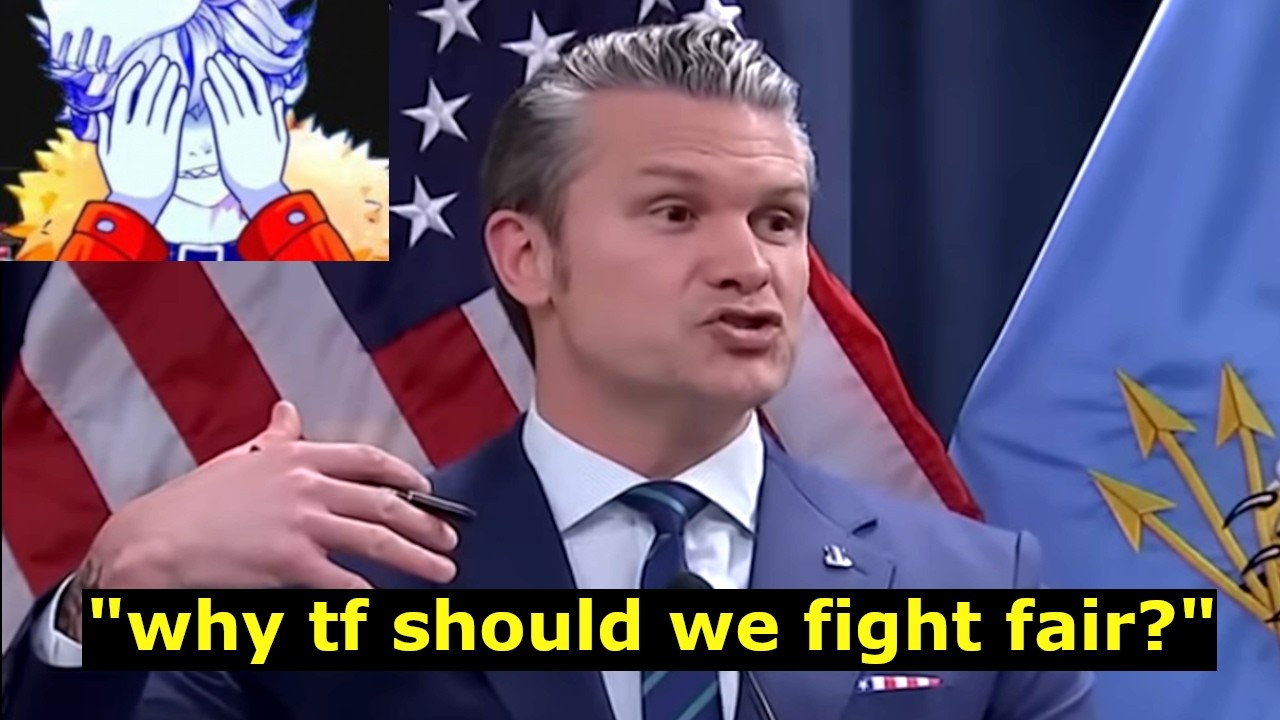 Hegseth ends reporter that says 