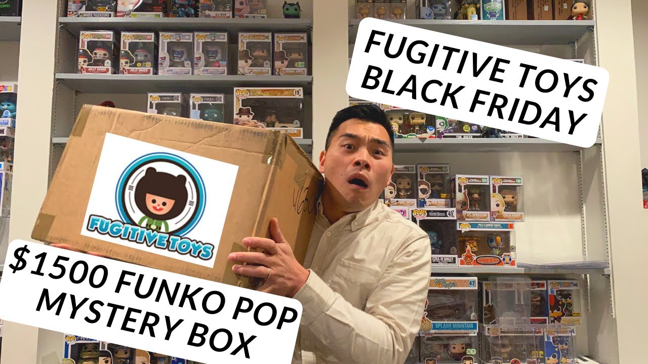 Unboxing Fugitive Toy's $1500 Black Friday Mystery Box