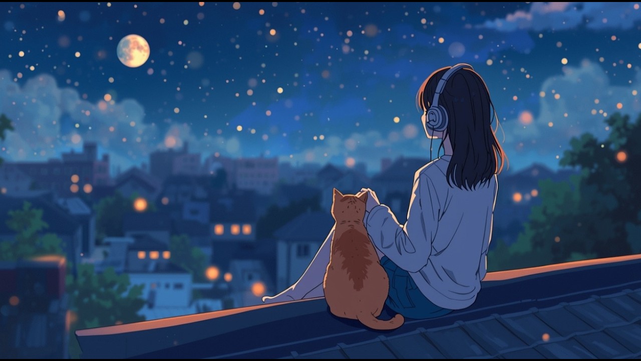 Galaxy Mapping: Late Night Rooftop Lofi for Charting the Stars