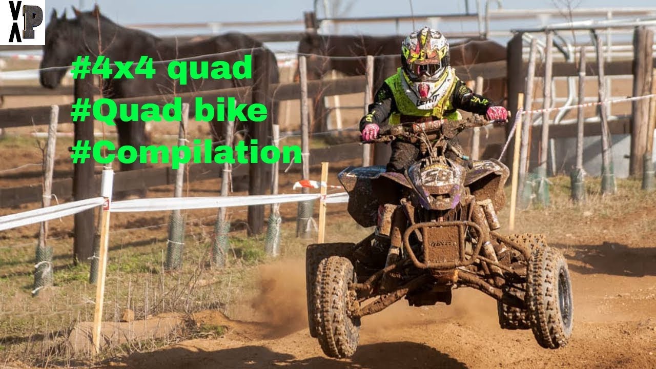 2019 4x4 off road quad bike compilation: [4x4 action]