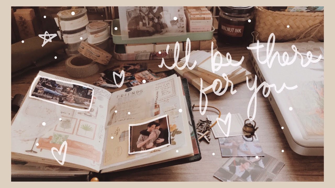Journal with me-- F.R.I.E.N.D.S. themed