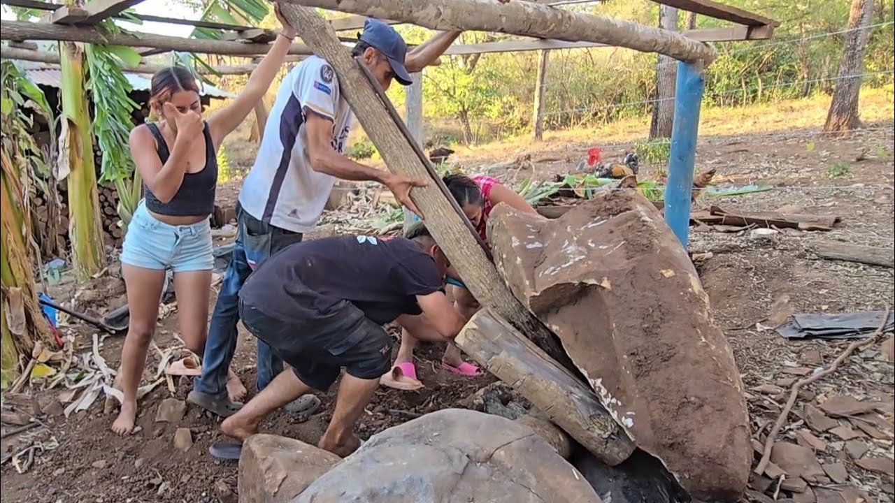 LA CASA DEL CABALLO NOS ENCONTRAMOS ESTA TREMENDA PIEDRA ASI LA SACO DON MAGNO Y JEFFERSON 😱