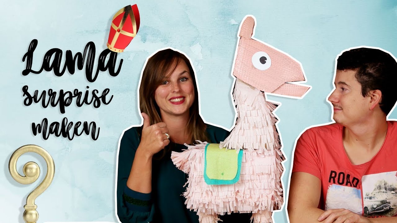 (Fortnite) Lama Sinterklaas Surprise maken - Nederlands DIY - CreaChick