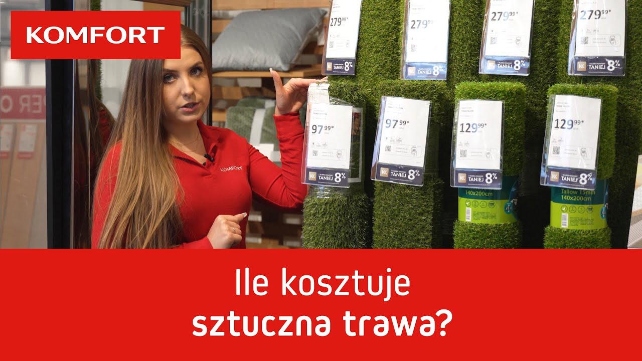 Ile kosztuje sztuczna trawa?