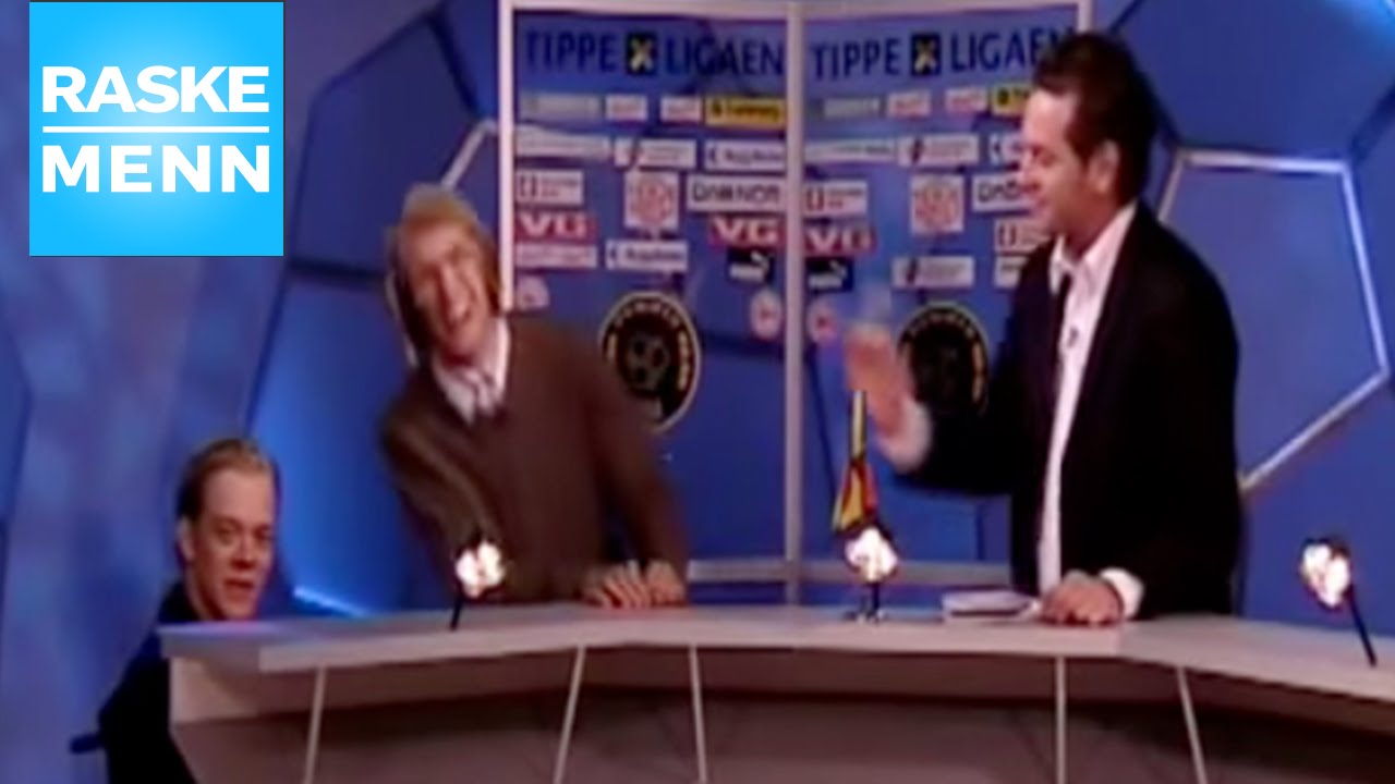 RASKE MENN - Får latterkrampe!