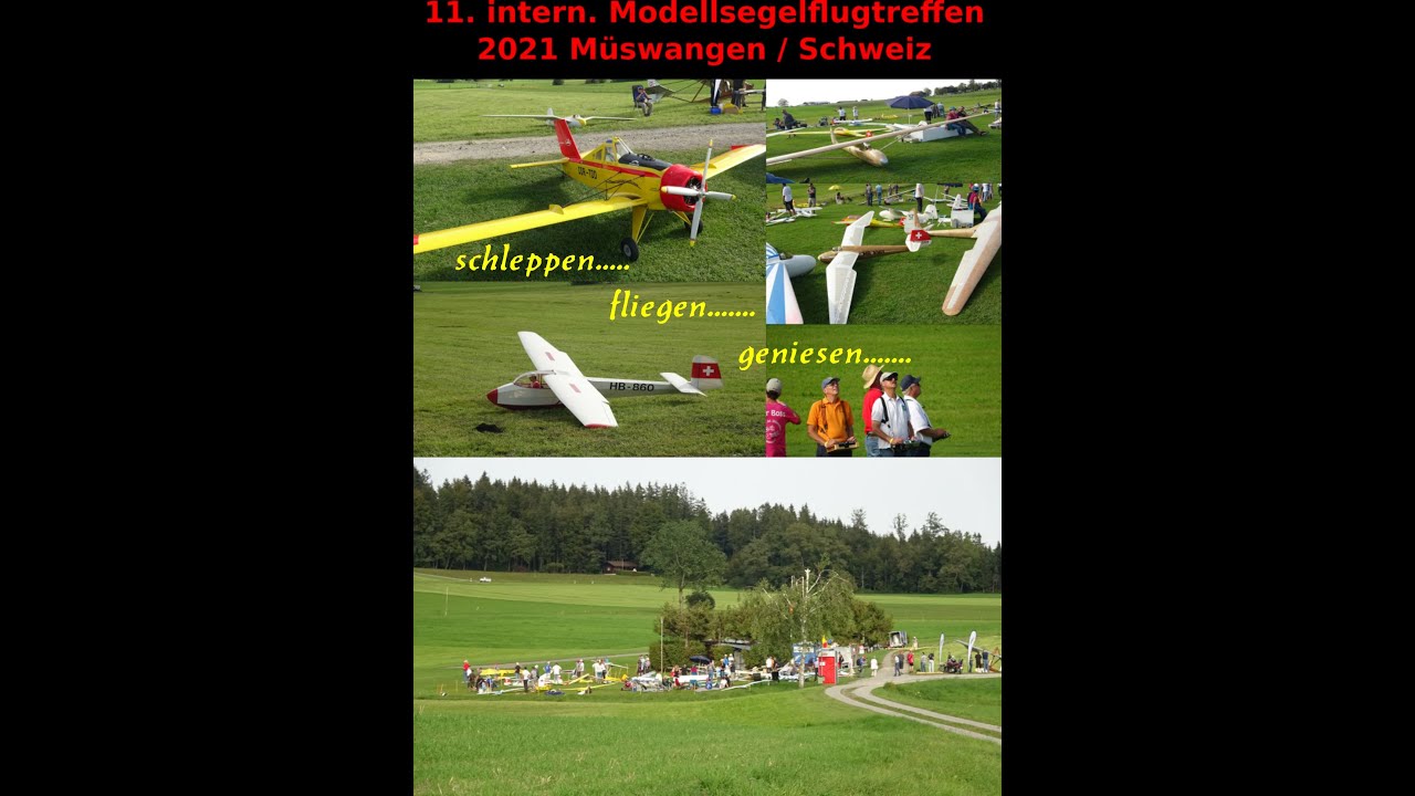 Müswangen 2021 Oldtimerseglertreffen - eine Bildergalerie / Müswangen 2021 vintage sailplane meeting