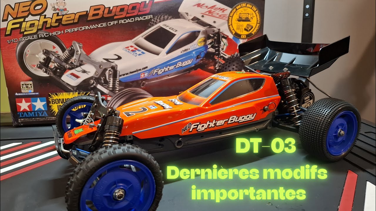 Dernières modifications importantes sur le DT-03