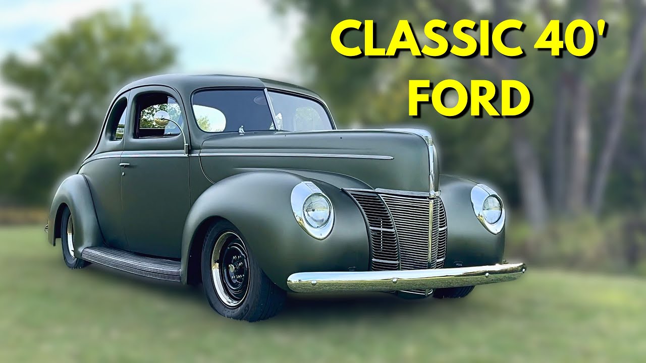 Old-School Cool: A Classic Ride Through Automotive History