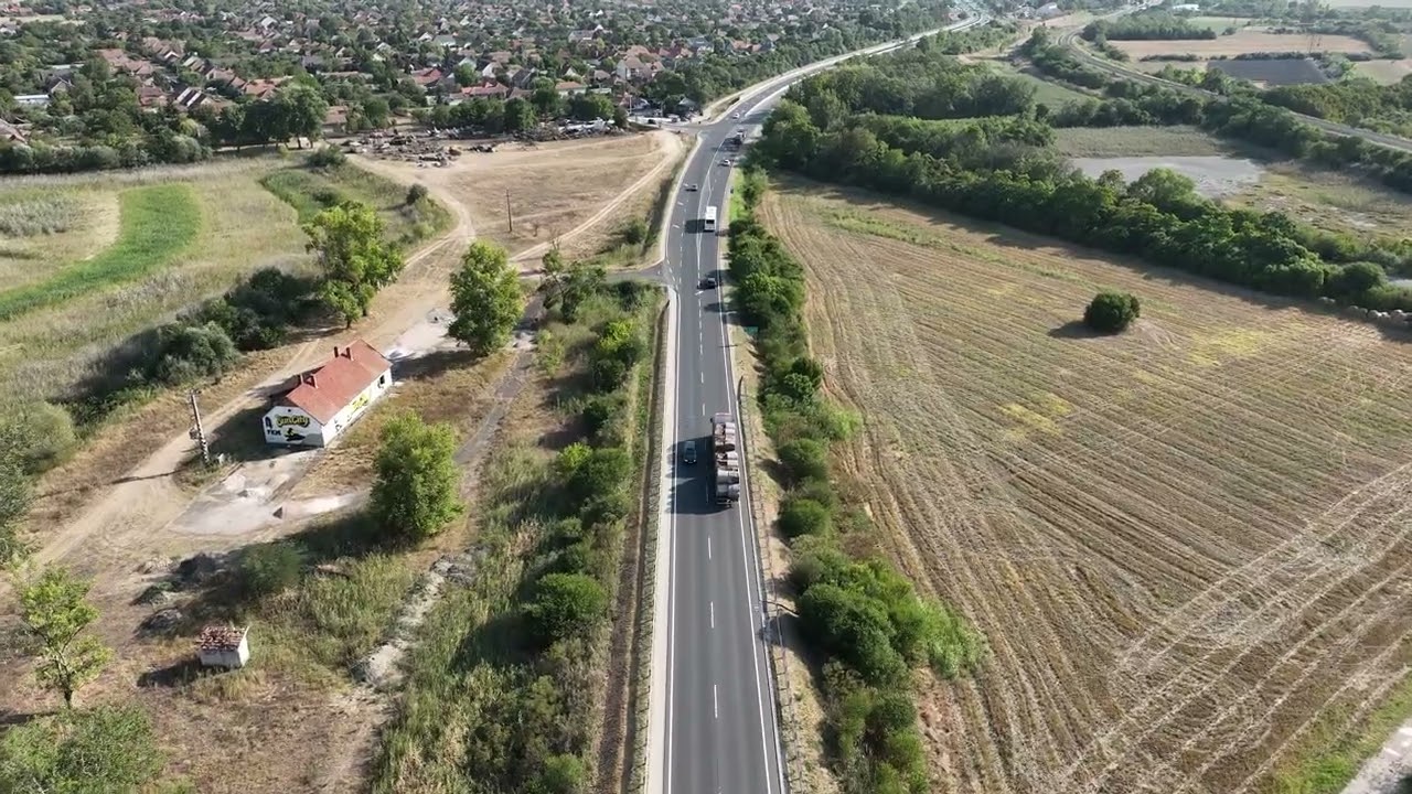47-es út, bővítés előtti videós dokumentációja Full HD