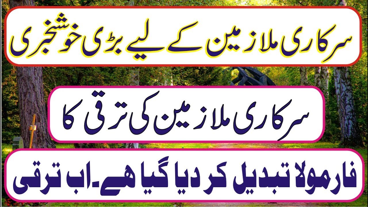 New Good News About Govt Employees Promotion New Structure 2019 | Must Watch This Video
