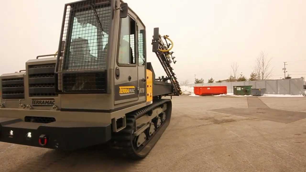 Terramac RT9 Crawler Carrier /// Precision Spray Boom