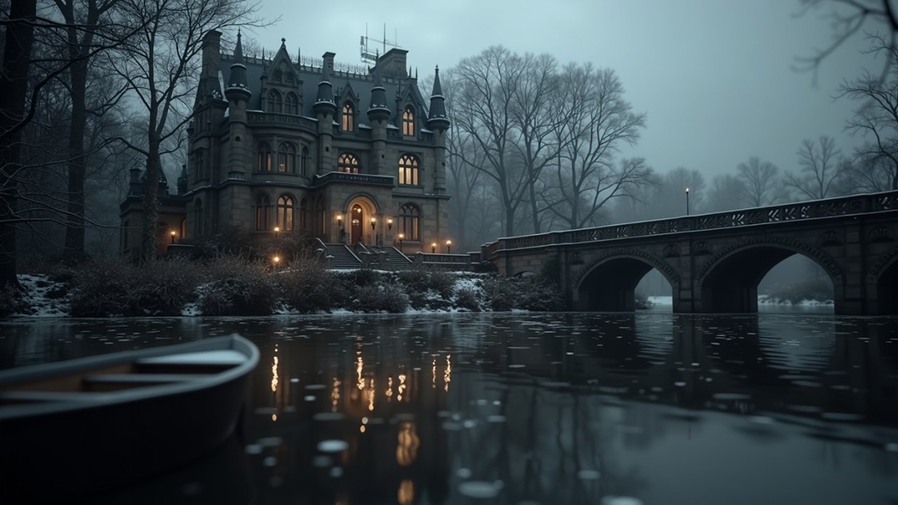 Атмосфера Dark Academia | Готическая музыка и Dark Ambient ~ Пианино для старинного особняка