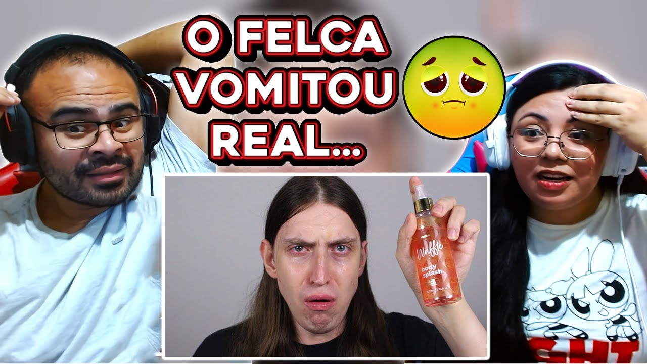 REACT FELCA | testei o body splash da virginia