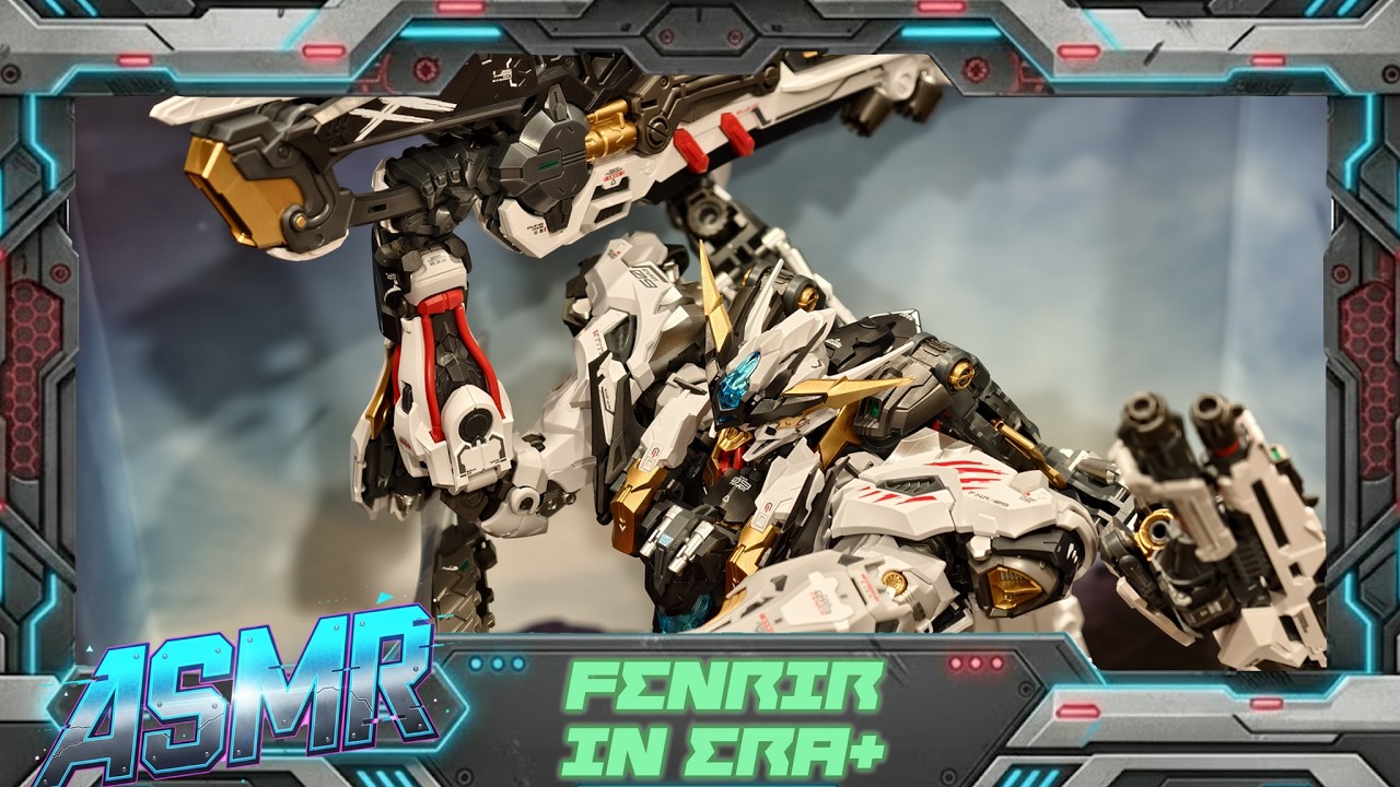 In Era+ FENRIR 1/72 27cm Model Kit 大荒工业 芬里尔 拼装模型 | ASMR | Quick build | Unbox | 4K