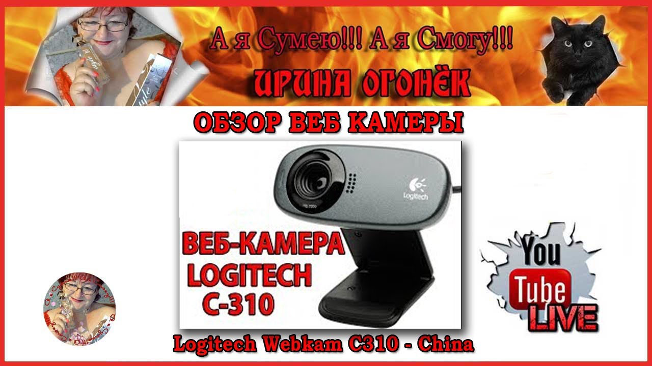 Logitech HD Webcam C310. Обзор и отзыв вебкамеры Logitech HD Webcam C310.