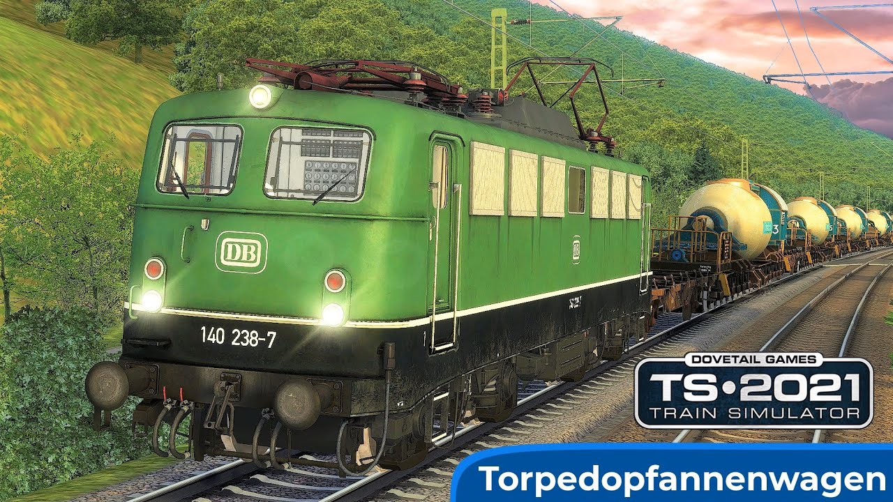 DEUTSCHE BUNDESBAHN | Fl&uuml;ssiges Eisen auf Reisen &ndash; BR 140 Torpedopfannenwagen | TRAIN SIMULATOR 2021