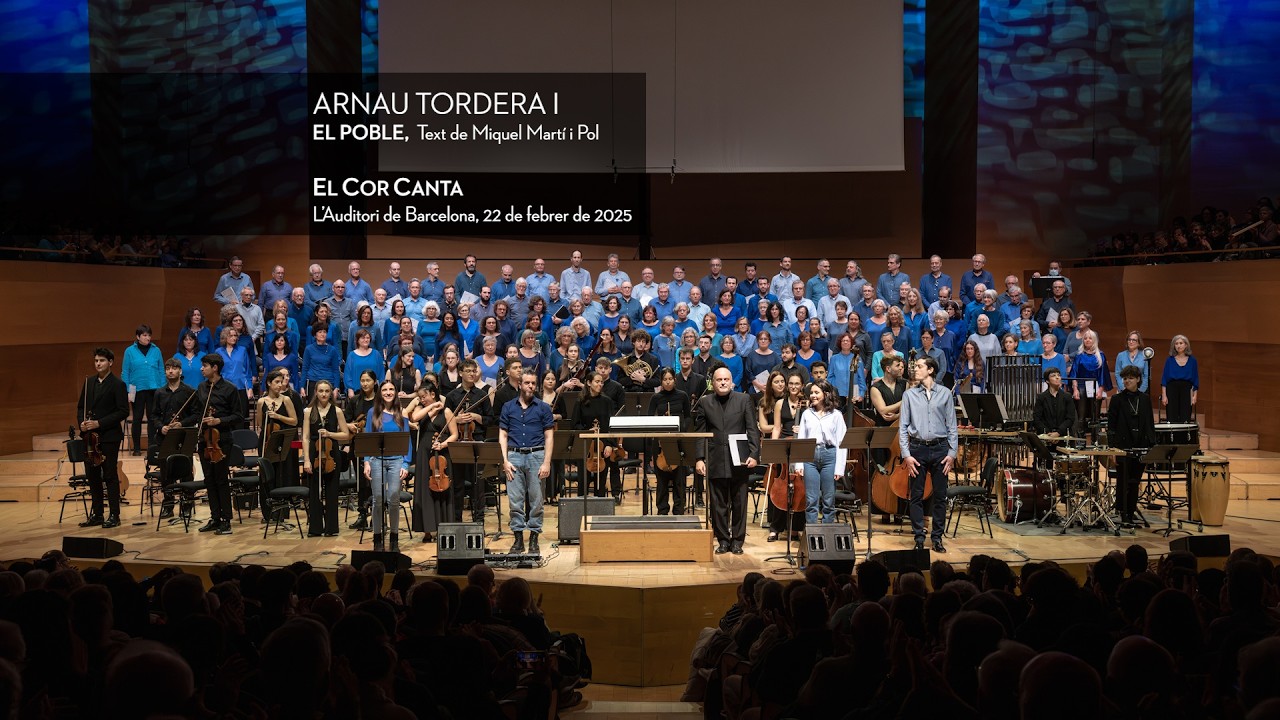 El Cor Canta interpreta “El Poble” | La Gata Perduda | L’Auditori de Barcelona