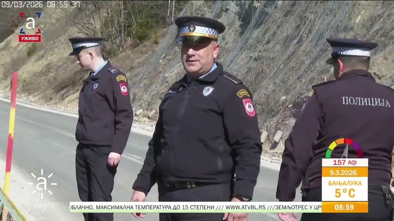 Herojska reakcija policajaca i brza intervencija spasilačkih službi spasili su život vozača