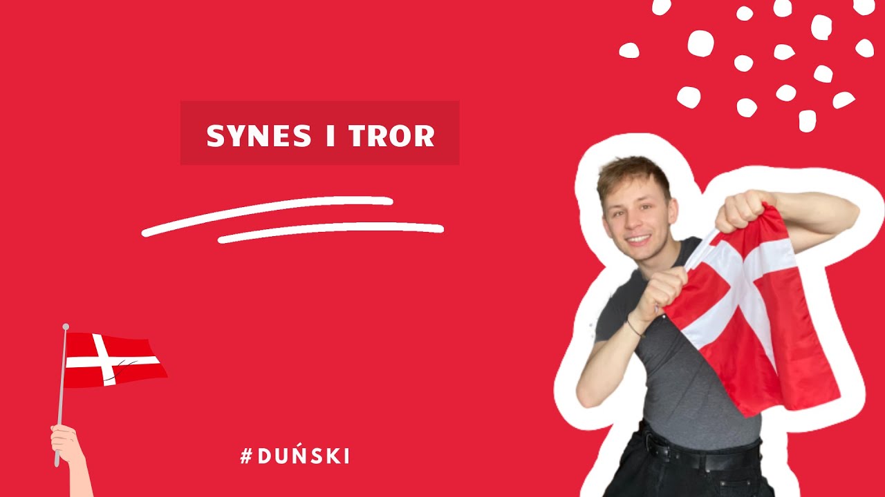 👄 Wyraź swoje zdanie po duńsku, czyli czasowniki synes i tror 🧠