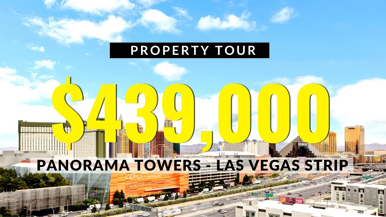 Panorama Towers Las Vegas Strip High-Rise Condos For Sale $439K | 2 Beds | 2 Baths | 1,134 sqft