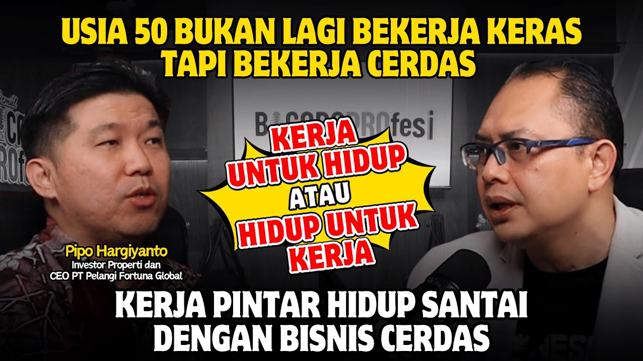 GANTI KERJA KERAS DENGAN KERJA CERDAS⁉️RAHASIA HIDUP SANTAI DI MASA TUA