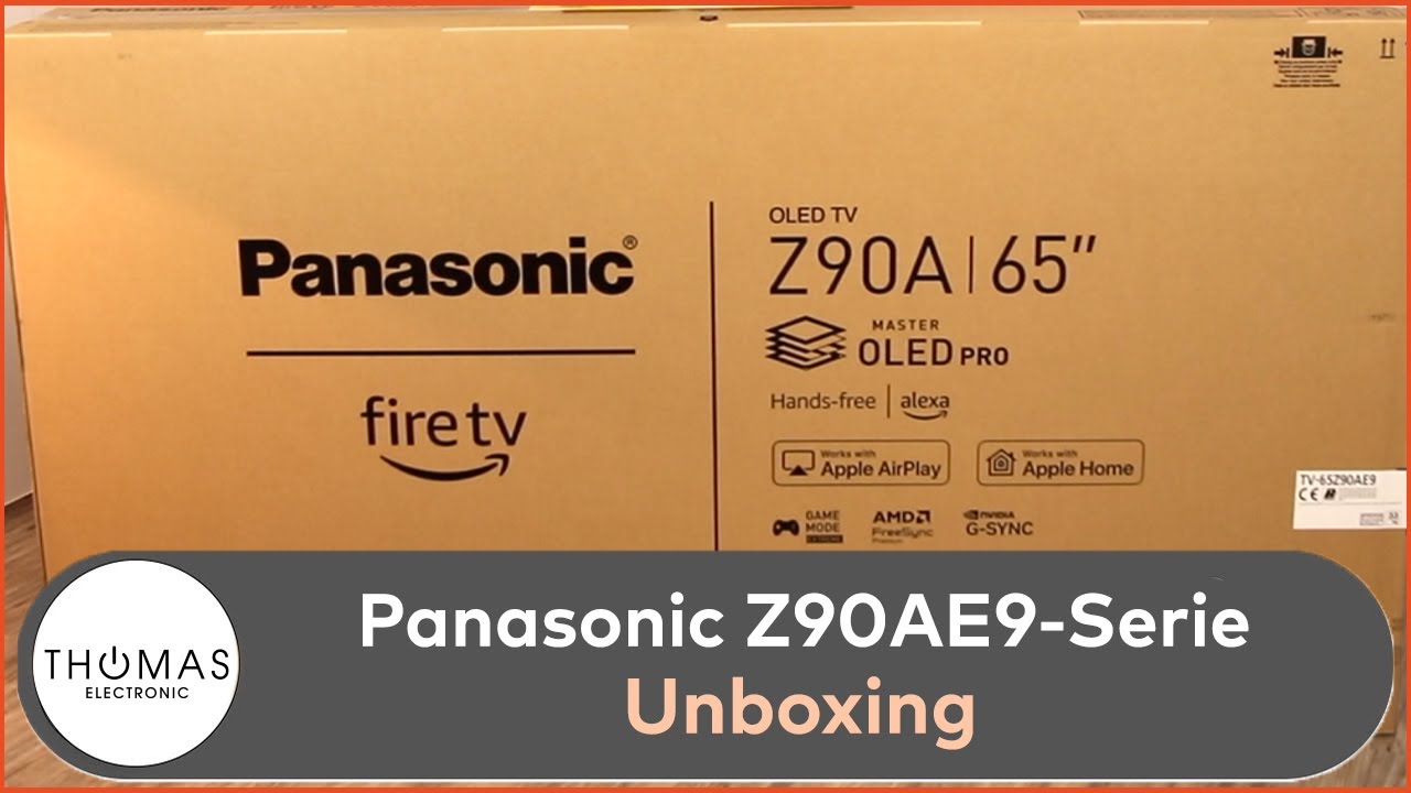 UNBOXING - Panasonic TV-65Z90AE9 - Thomas Electronic Online Shop - OLED Exklusiv Serie 2024
