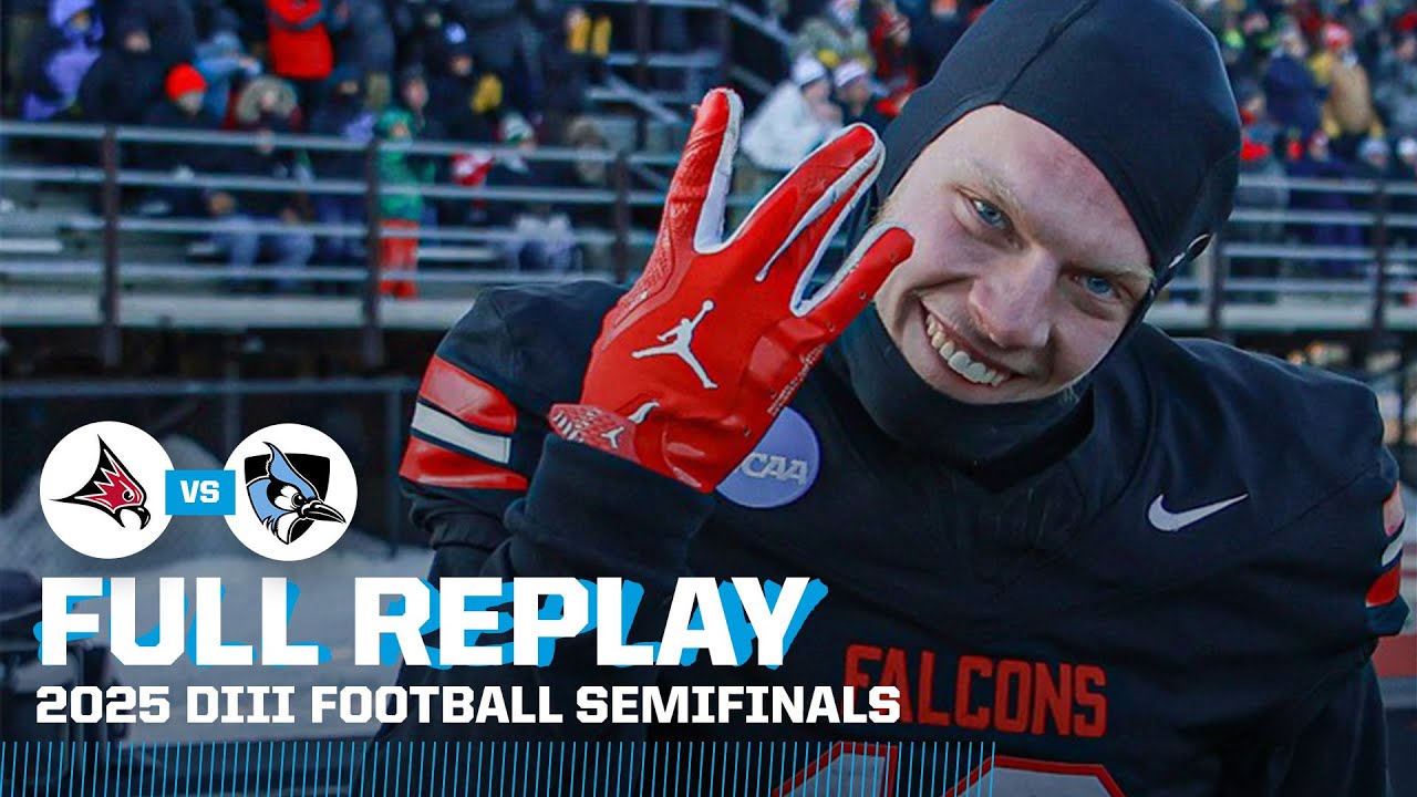 Wisconsin–River Falls vs. Johns Hopkins: 2025 DIII football semifinals | FULL REPLAY