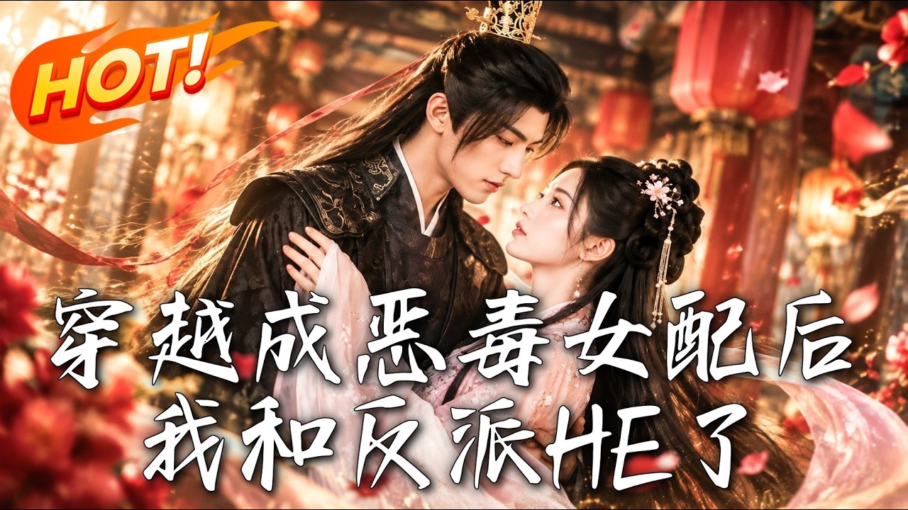 🔥穿成恶毒女配，被迫强撩大反派保命！本以为九死一生，竟误打误撞撩成心尖宠，携手逆袭登顶！《穿越成恶毒女配后我和反派HE了》#盛世短剧#短剧#AI短剧#逆袭#漫剧#玄幻#修仙#搞笑#甜宠
