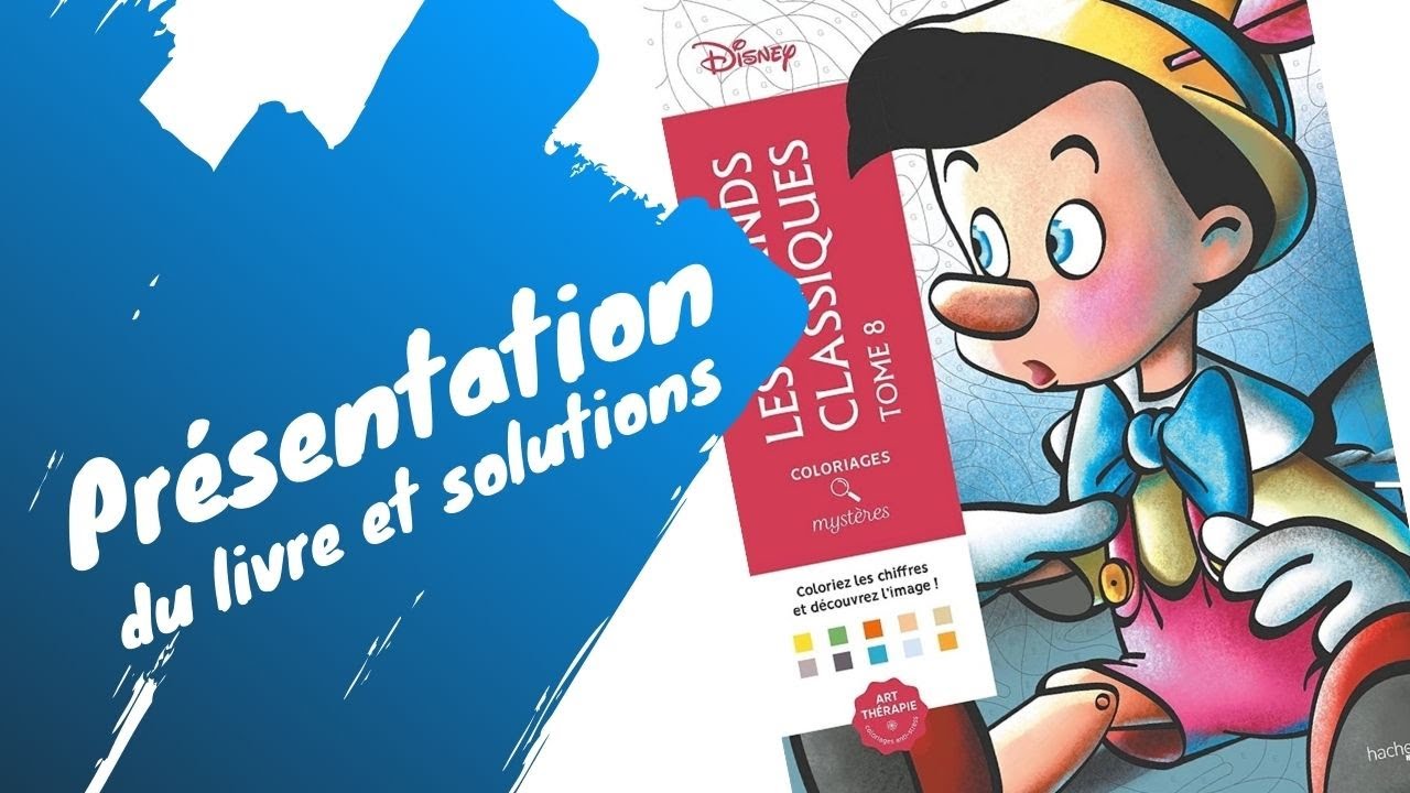 Coloriages Myst&egrave;res Disney - Tome 8 - SOLUTIONS