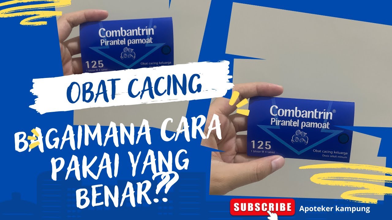 ATURAN MINUM OBAT CACING AGAR INFEKSI TUNTAS
