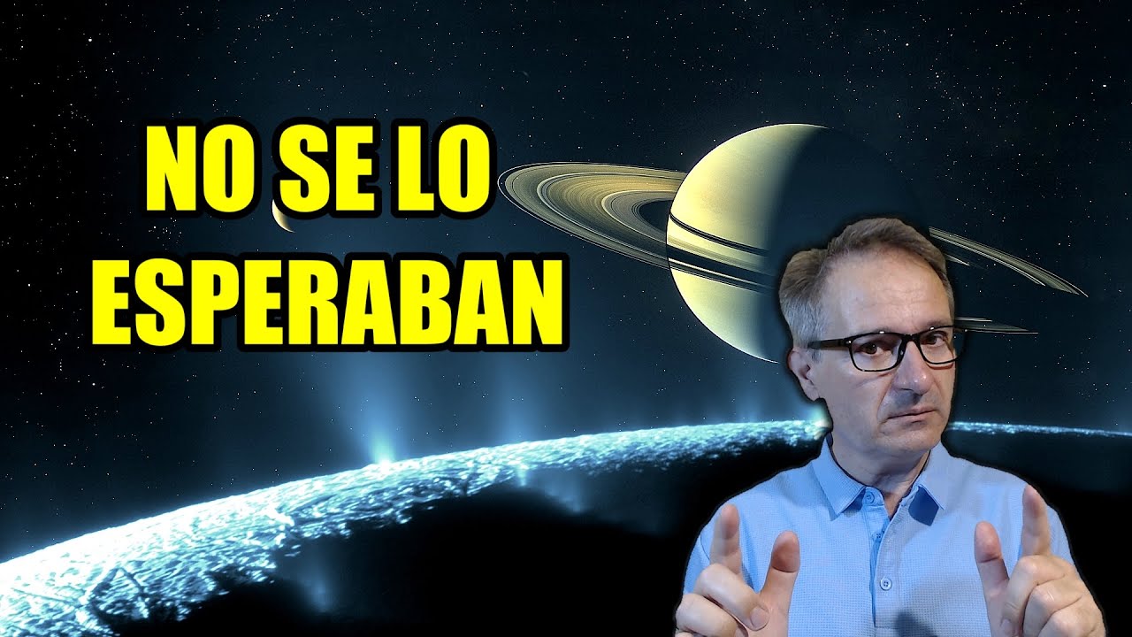 &iquest;HAY VIDA? Logran analizar el AGUA del OC&Eacute;ANO de ENC&Eacute;LADO luna de Saturno