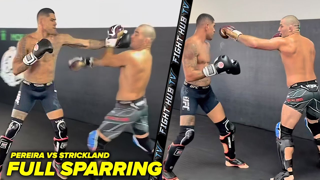 Alex Pereira vs Sean Strickland - Full SPARRING Video